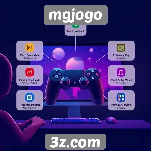 Exploração das funcionalidades da plataforma mgjogo